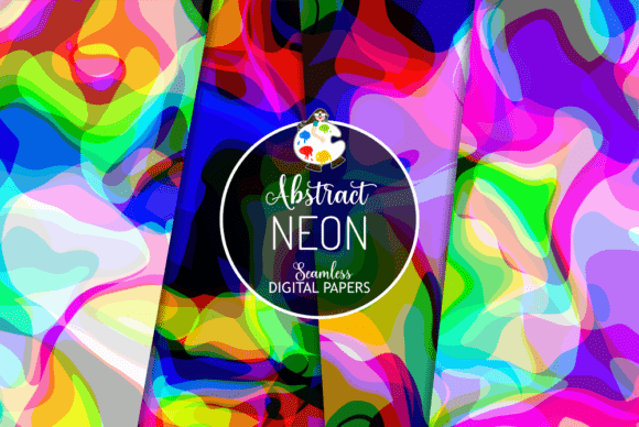 Evaluating Abstract Retro Neon Seamless Patterns for Modern Design Projects