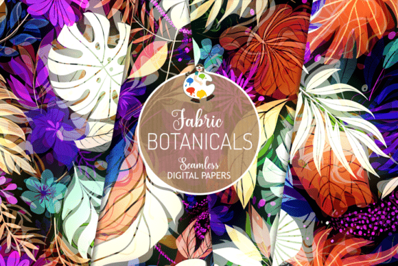 Fabric Botanicals - Seamless Patterns
