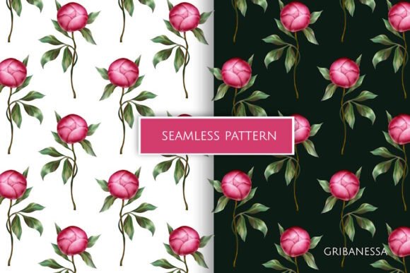 Floral Seamless Patterns Peony: Elevate Your Creative Projects
