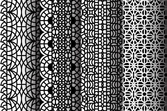 Seamless Intricate Lace Patterns: A Design Resource