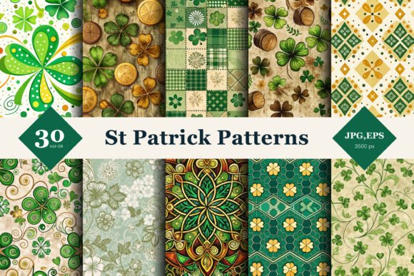 St. Patrick s Day Patterns 06