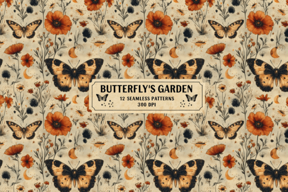 The Art of Infinite Repetition: How Butterfly’s Garden Seamless Patterns Redefine Visual Storytelling in Modern Design