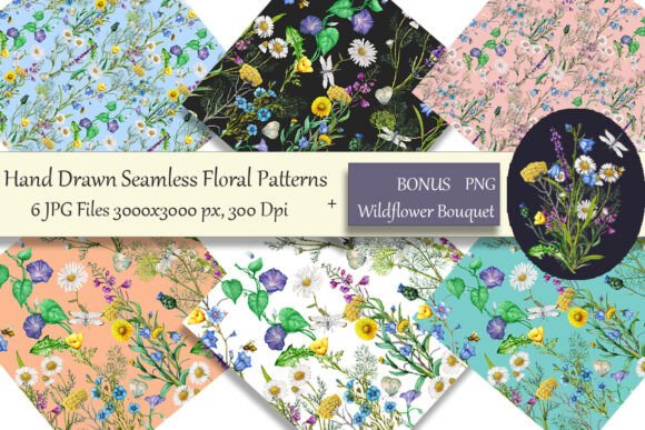Wildflower Patterns Collection Bonus